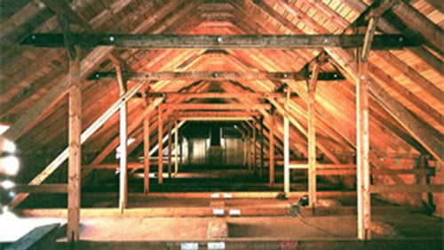 Dachstuhlsanierung Herrenhaus