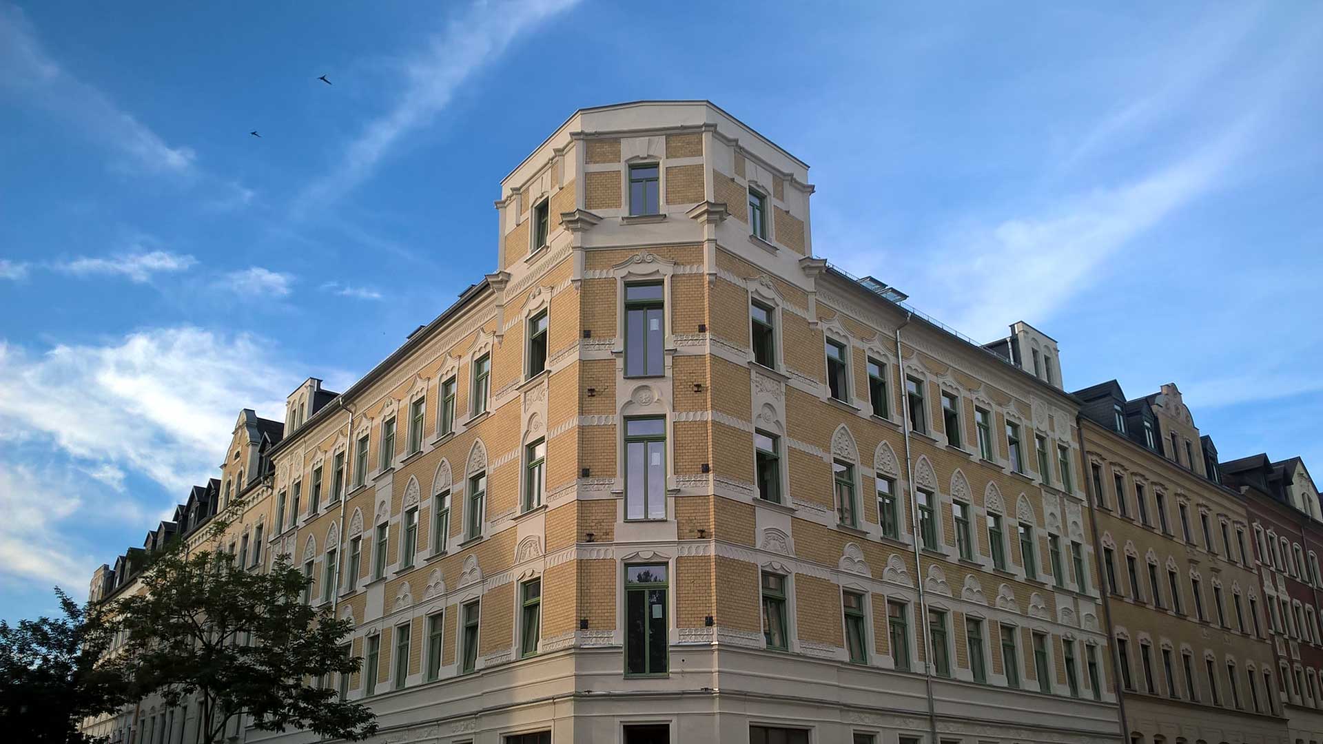 solar saniertes MFH in Chemnitz I