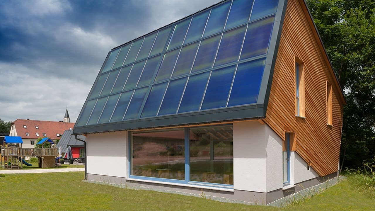Aktivsonnenhaus® autark II in Sachsen