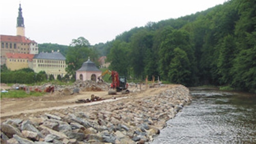 Erstellung neue Uferbefestigung I