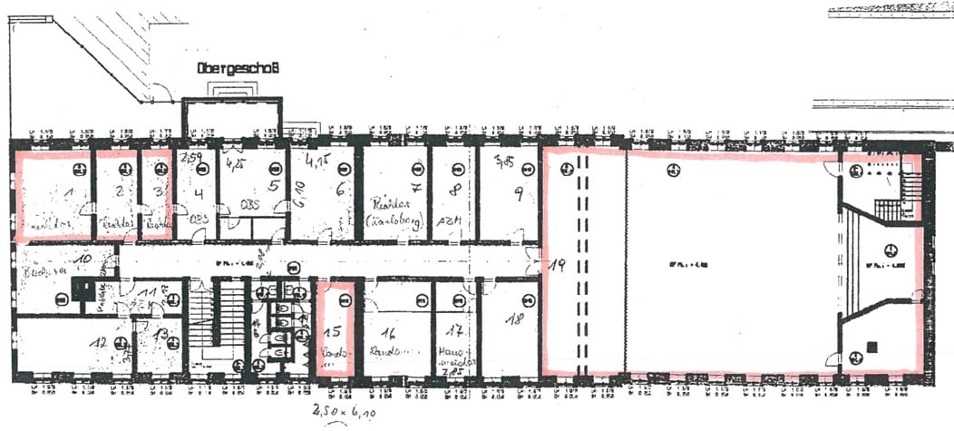 Grundriss Obergeschosss