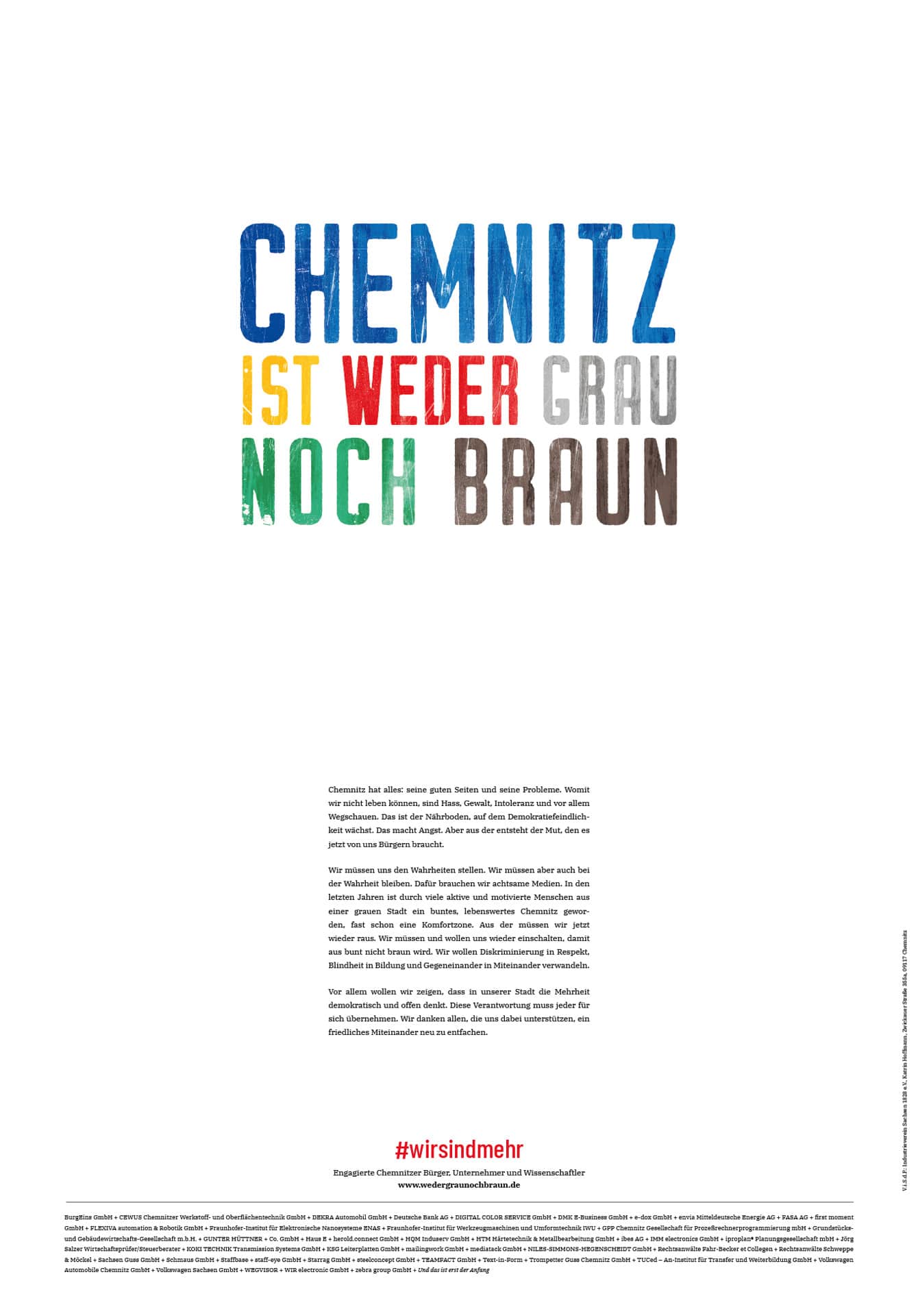 Anzeige Wedergraunochbraun