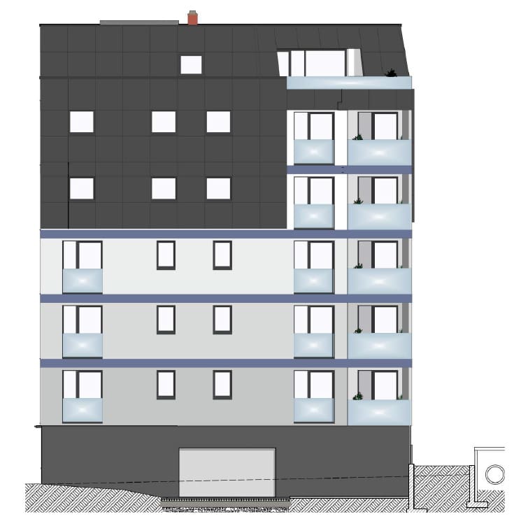 Solarturm Sw Ansicht
