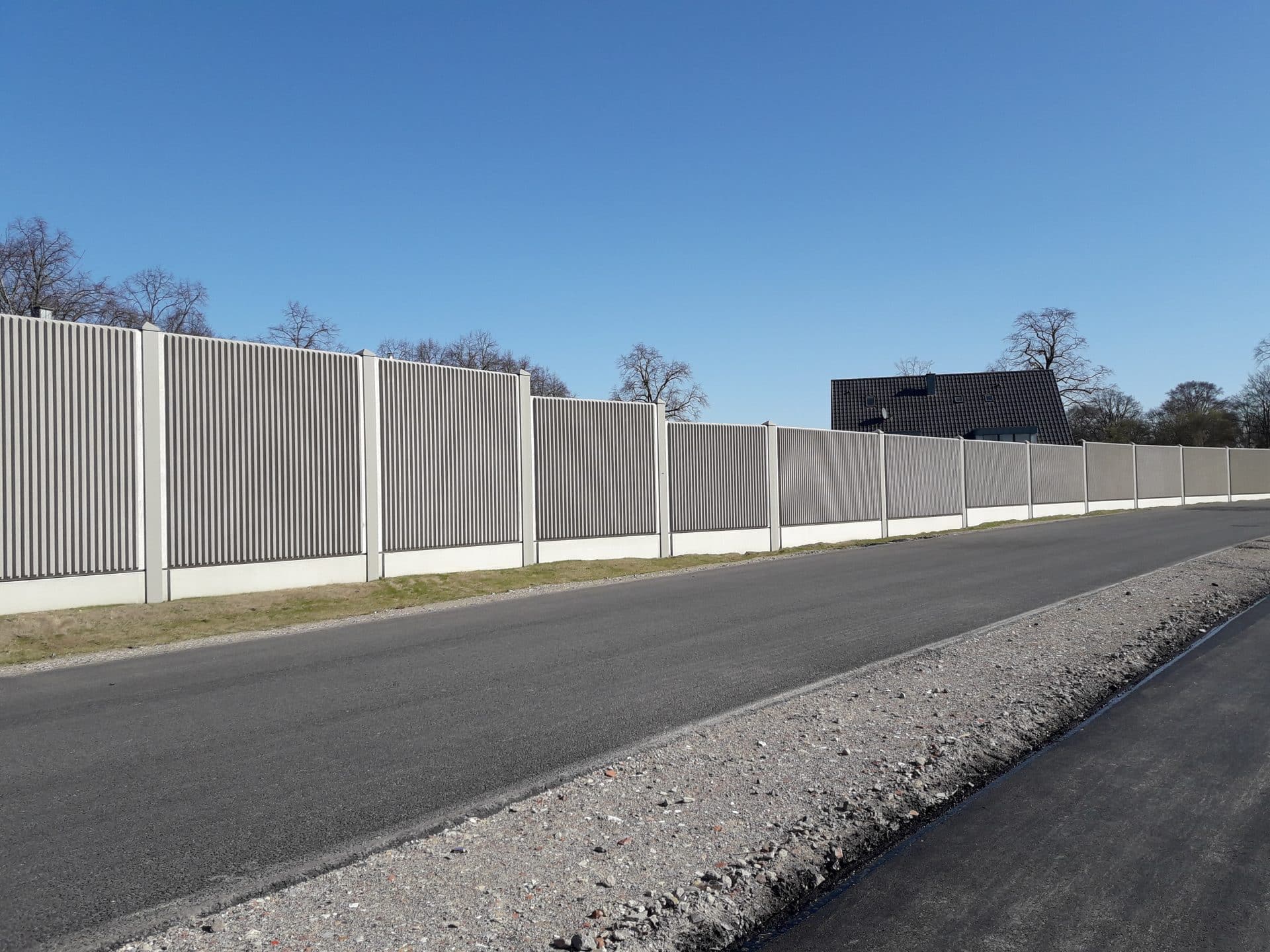 Lärmschutzwand, Stahl-Beton, Nordrhein-Westfalen